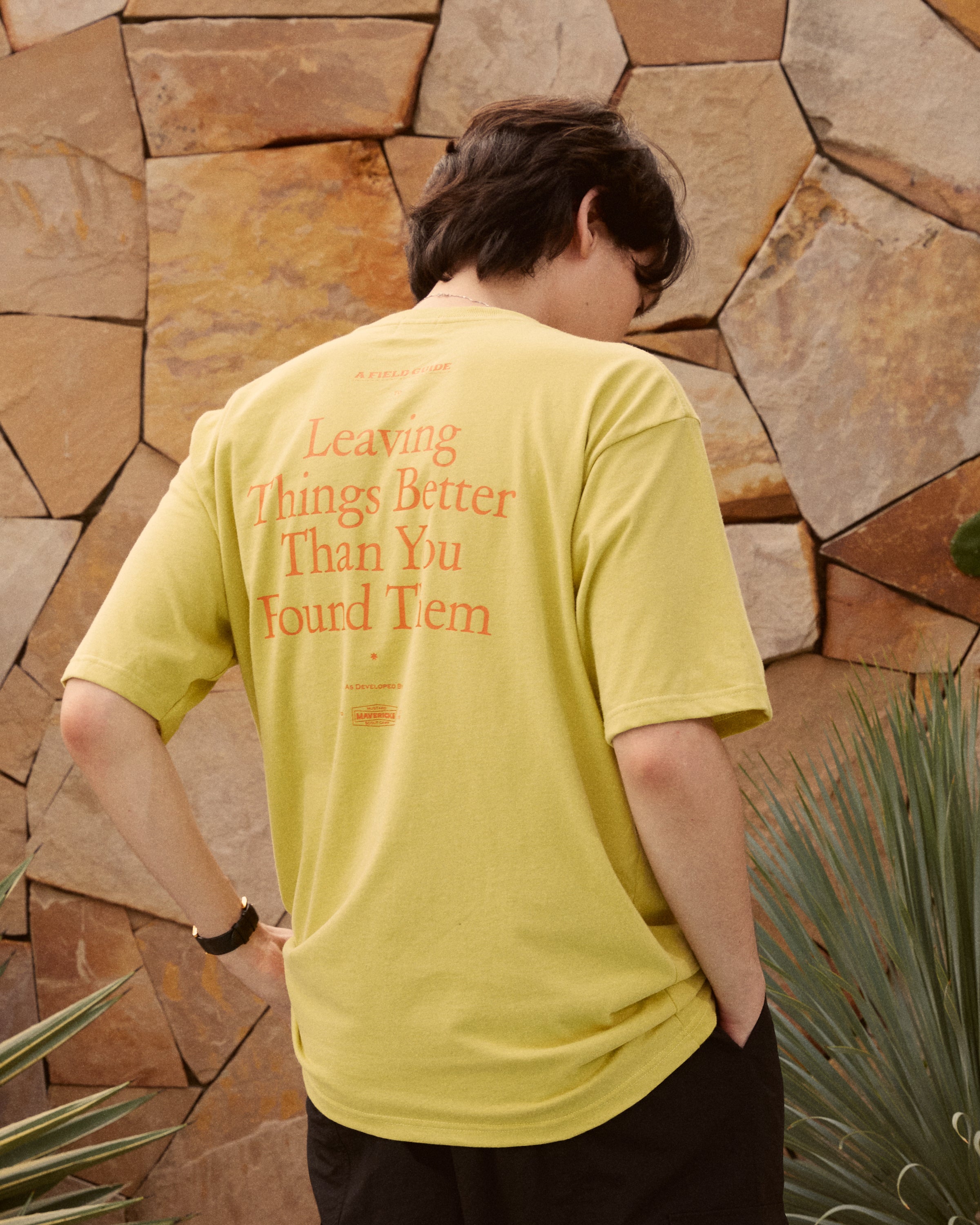 Leaving Things Better Tee - Lime