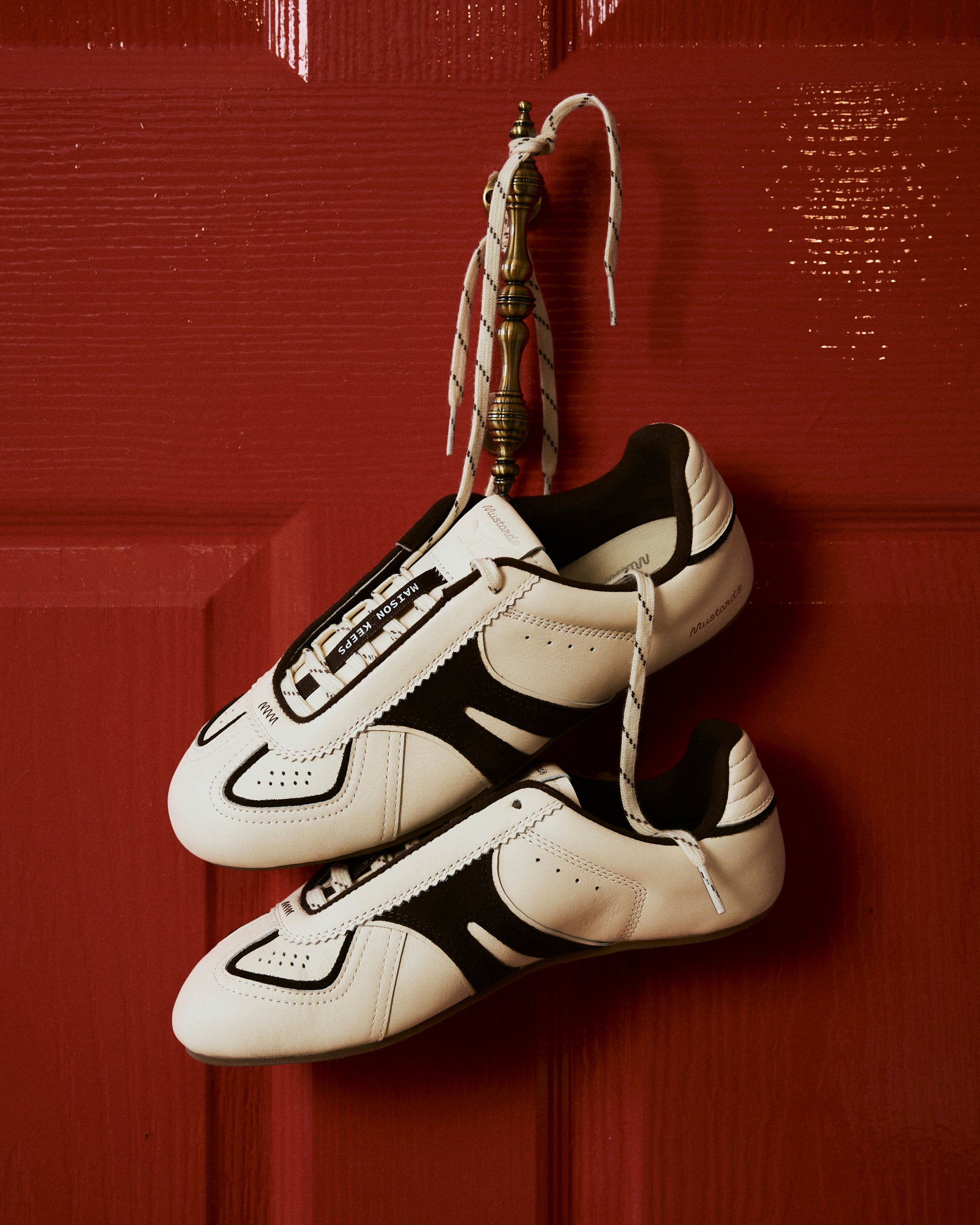 maison KEEPS x Mustard Sneakers - Ivory