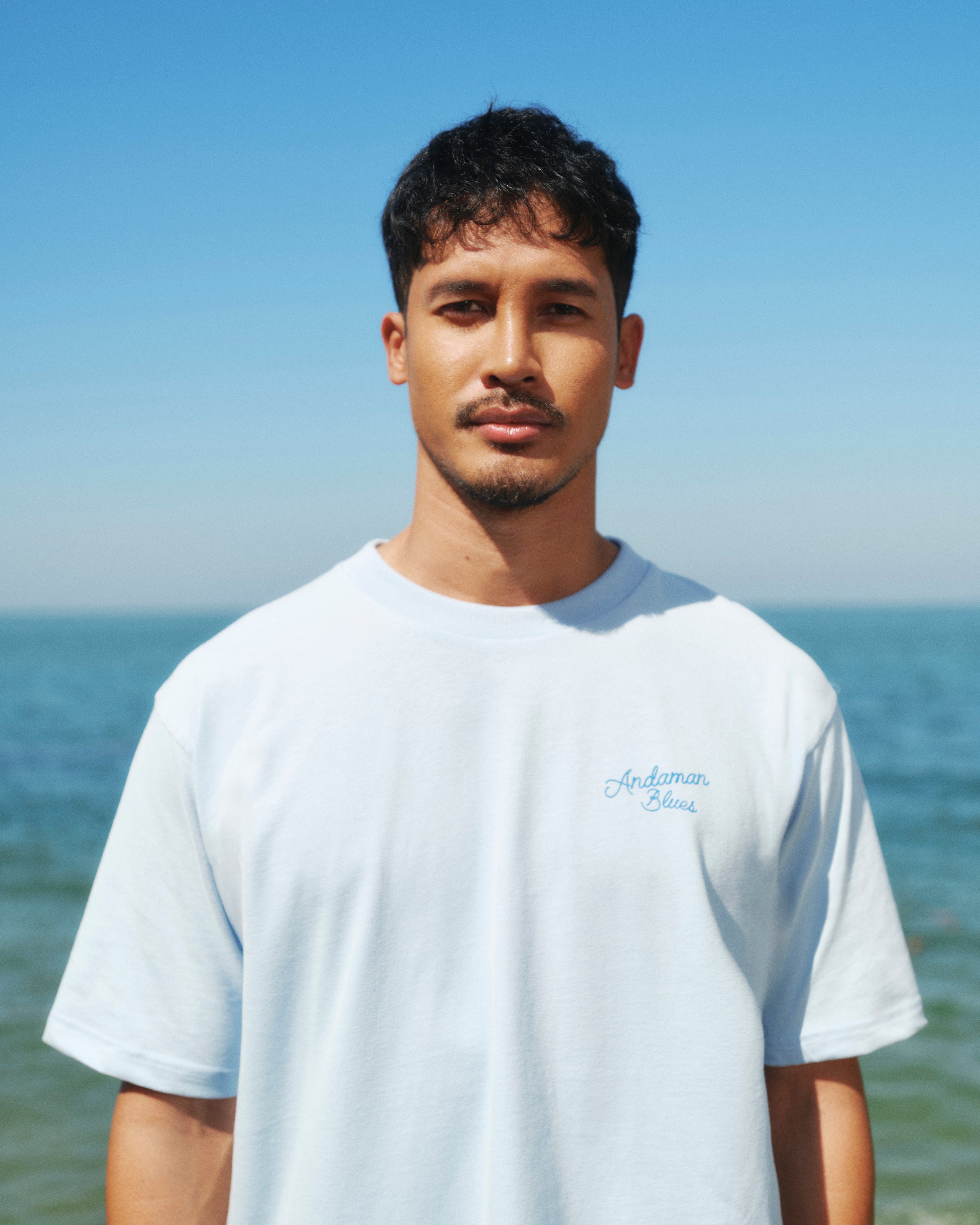 เสื้อยืด Andaman Blues - สีฟ้าอ่อน