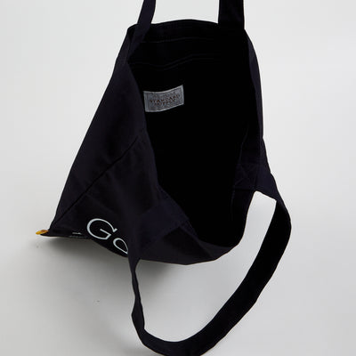 Going Places Basic Tote - Black/White