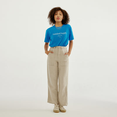 Standard Supply Tee - Pacific Blue